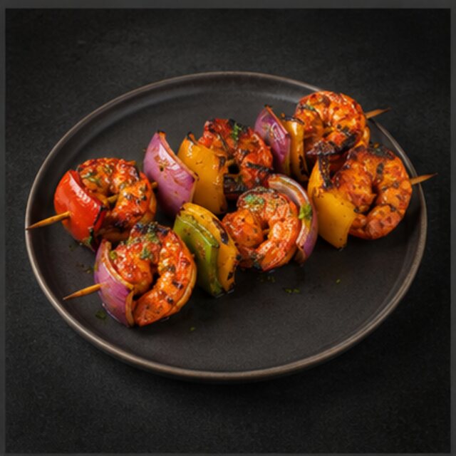 King Prawn Shashlick