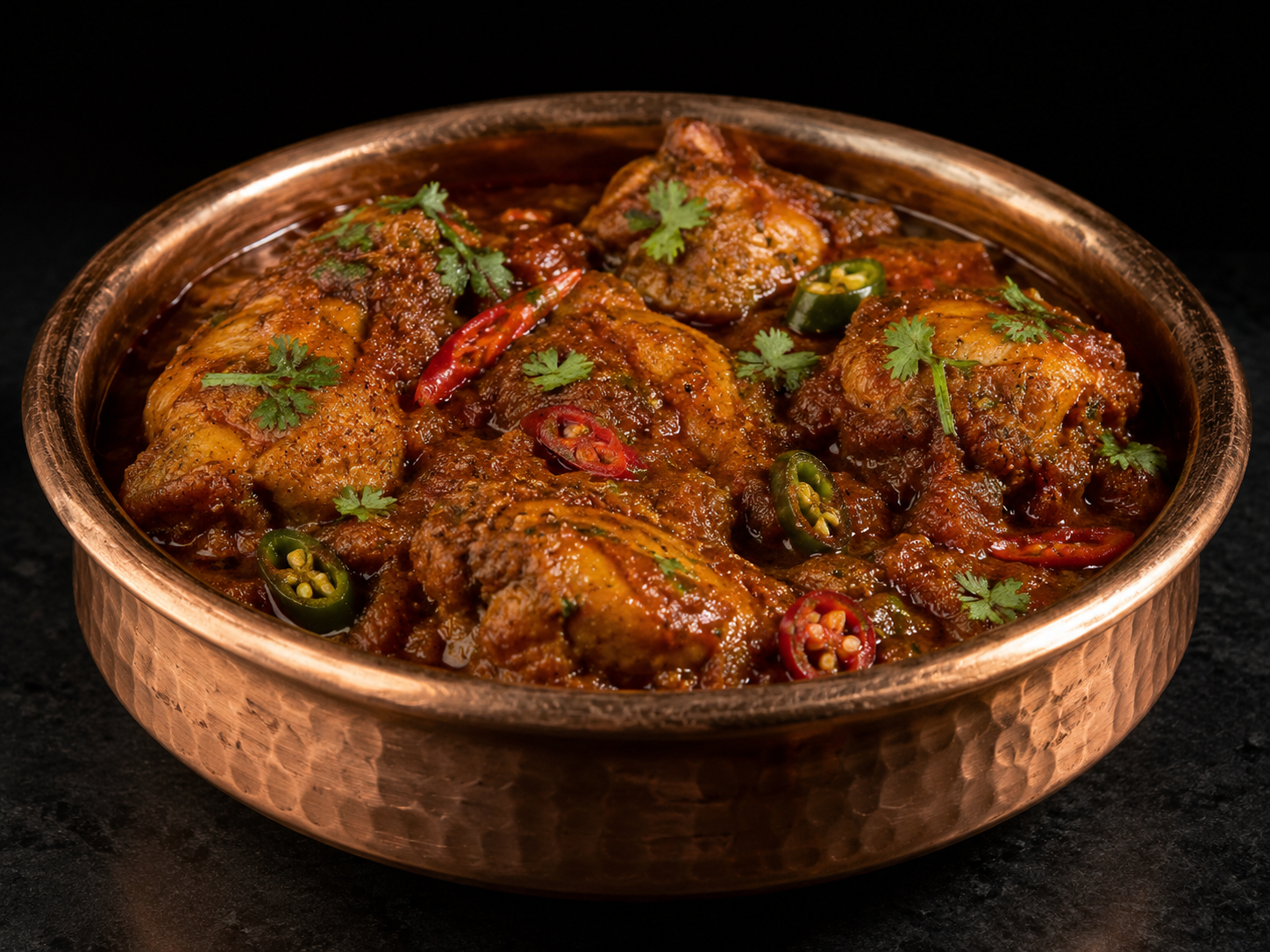 Sylheti naga chicken